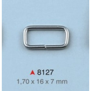 Pravougaona alka / 16 x 7 x 1.7 mm / 8127