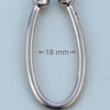 Ukrasna D alka 18 mm 8377