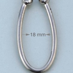 Ukrasna D alka 18 mm 8377 Ukrasna D alka 18 mm 8377
