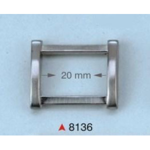 Ukrasna pravougaona alka / 20 mm / 8136
