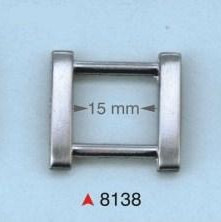 Ukrasna pravougaona alka / 15 mm / 8138