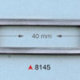 Ukrasna pravougaona alka / 40 mm / 8145