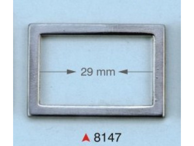 Ukrasna pravougaona alka / 29 mm / 8147