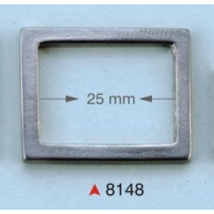 Ukrasna pravougaona alka / 25 mm / 8148