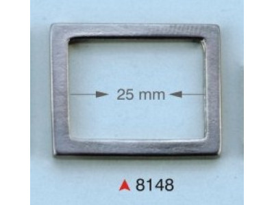 Ukrasna pravougaona alka / 25 mm / 8148