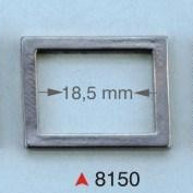 Ukrasna pravougaona alka / 18.5 mm / 8150