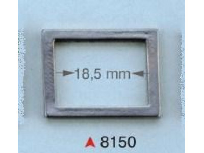 Ukrasna pravougaona alka / 18.5 mm / 8150