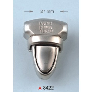 Metalna bravica za torbe 27 mm 8422