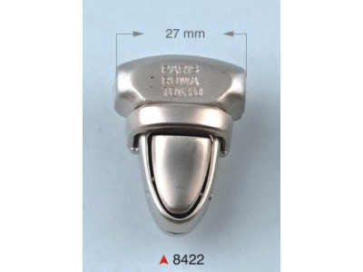 Metalna bravica za torbe 27 mm 8422