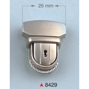 Metalna bravica za torbe 25 mm 8429