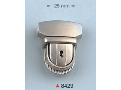 Metalna bravica za torbe 25 mm 8429