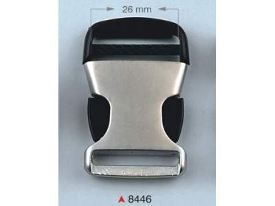 Metal - Plastika kopca 26 mm 8446