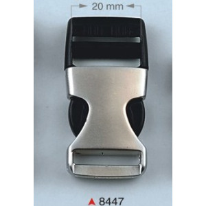 Metal - Plastika kopca 20 mm 8447