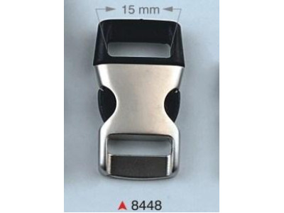 Metal - Plastika kopca 15 mm 8448