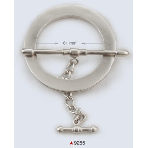 Metalna bravica za torbe / 61 mm