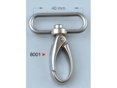 Metalni karabinjer / 40 mm / 8001