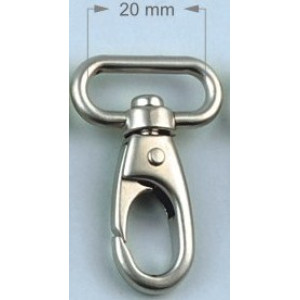 Metalni karabinjer / 20 mm / 8020