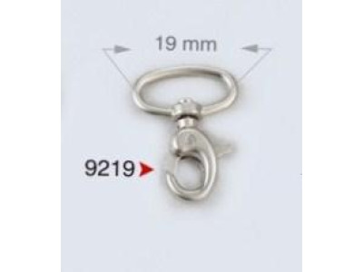 Metalni karabinjer 19 mm 9219