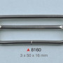 Metalni regulator / 50 x 16 x 3 mm / 8160