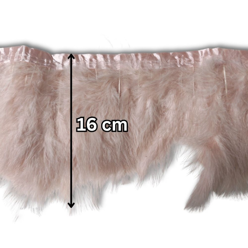 Nojevo paperje / 16 cm / Puder roze