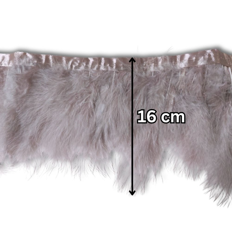 Nojevo paperje / 16 cm / Prljavo roze