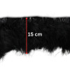 Nojevo paperje / 15 cm / Crna