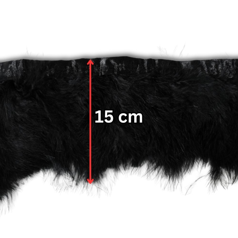 Nojevo paperje / 15 cm / Crna