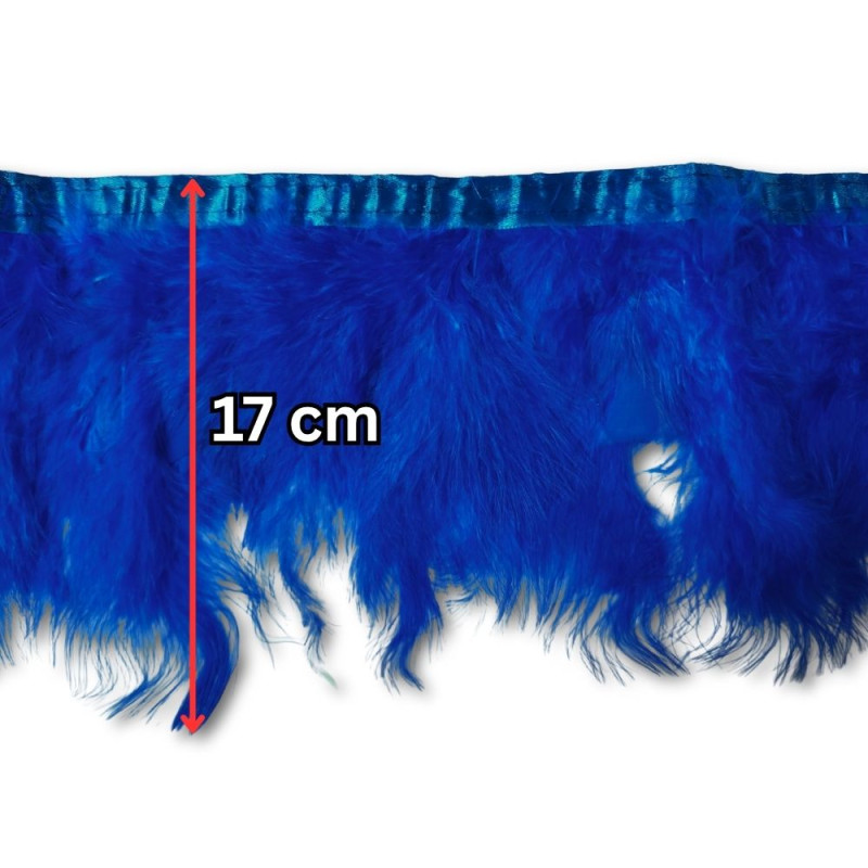 Nojevo paperje / 17 cm / Indigo plava