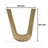 PREMIUM Metalna alka 60 mm