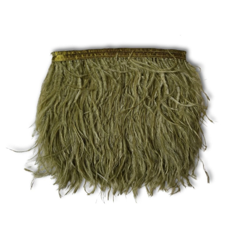 Nojevo perje / 13 cm / Maslinasta Nojevo perje / 13 cm / Maslinasta