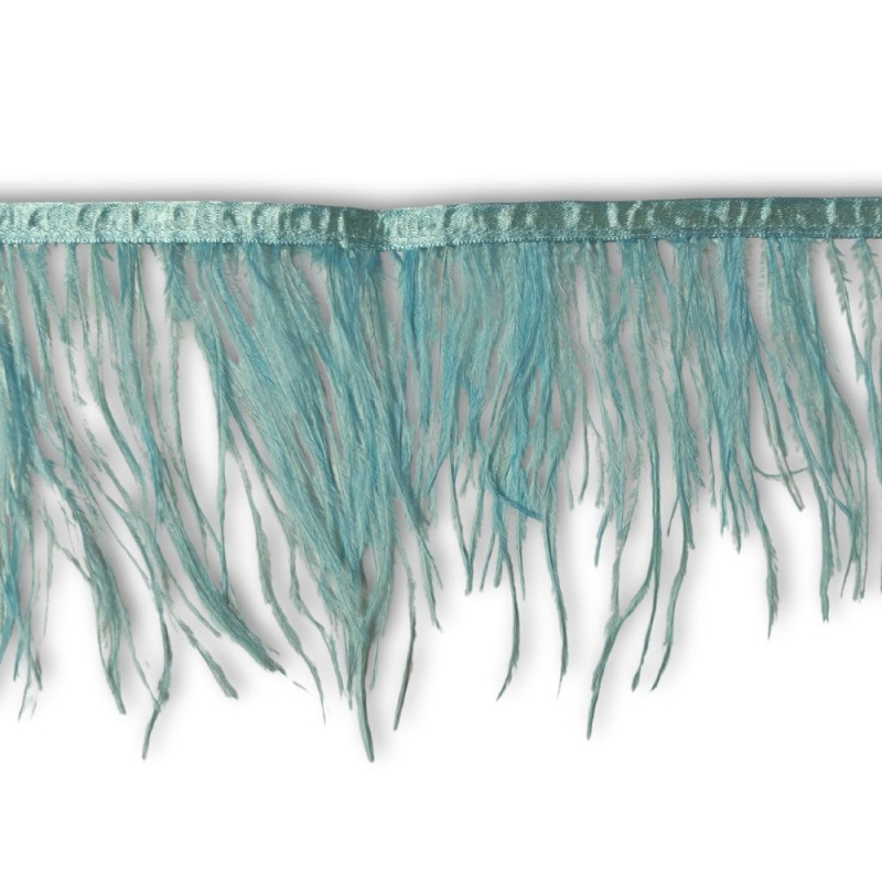 Nojevo perje / 14 cm / Tirkizna