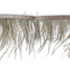 Nojevo perje / 12 cm / Siva