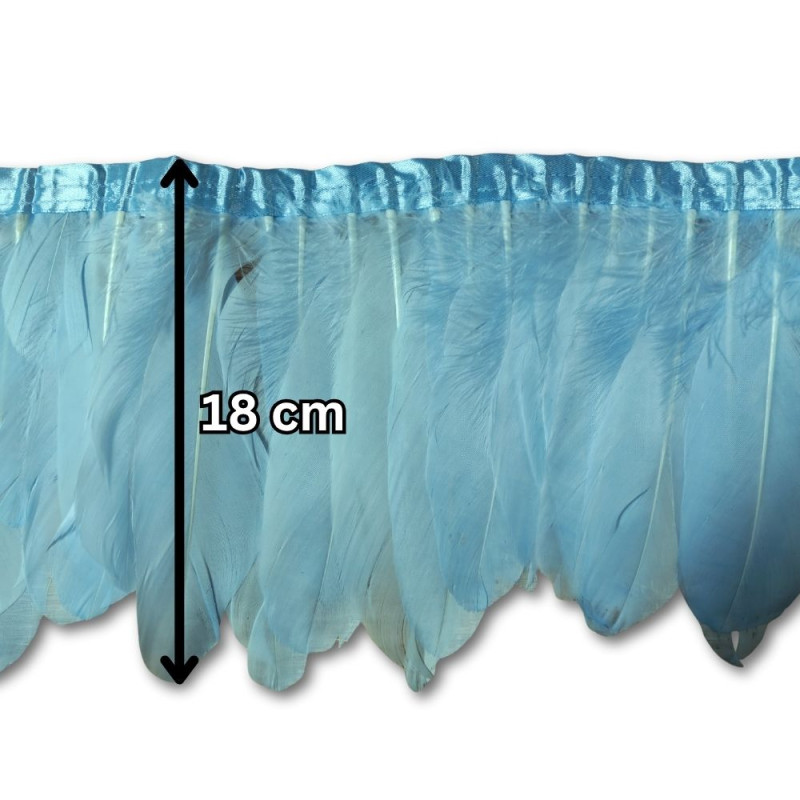 Gavranovo perje / 18 cm / Plava