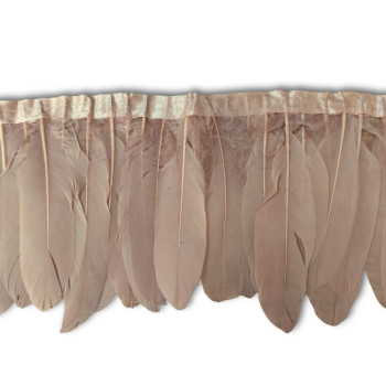 Gavranovo perje / 18 cm / Prljavo roze