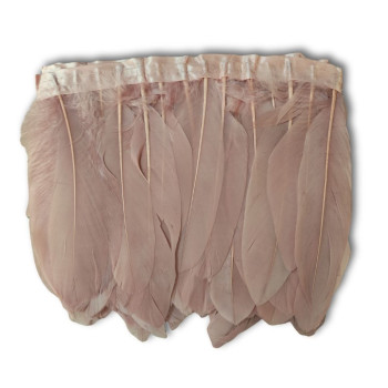 Gavranovo perje / 18 cm / Prljavo roze