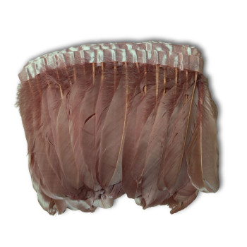 Gavranovo perje / 16 cm / Prljavo roze