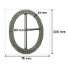 PREMIUM Metalna šnala / 80 mm