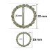 PREMIUM Metalna šnala / 9 mm / 15 mm 