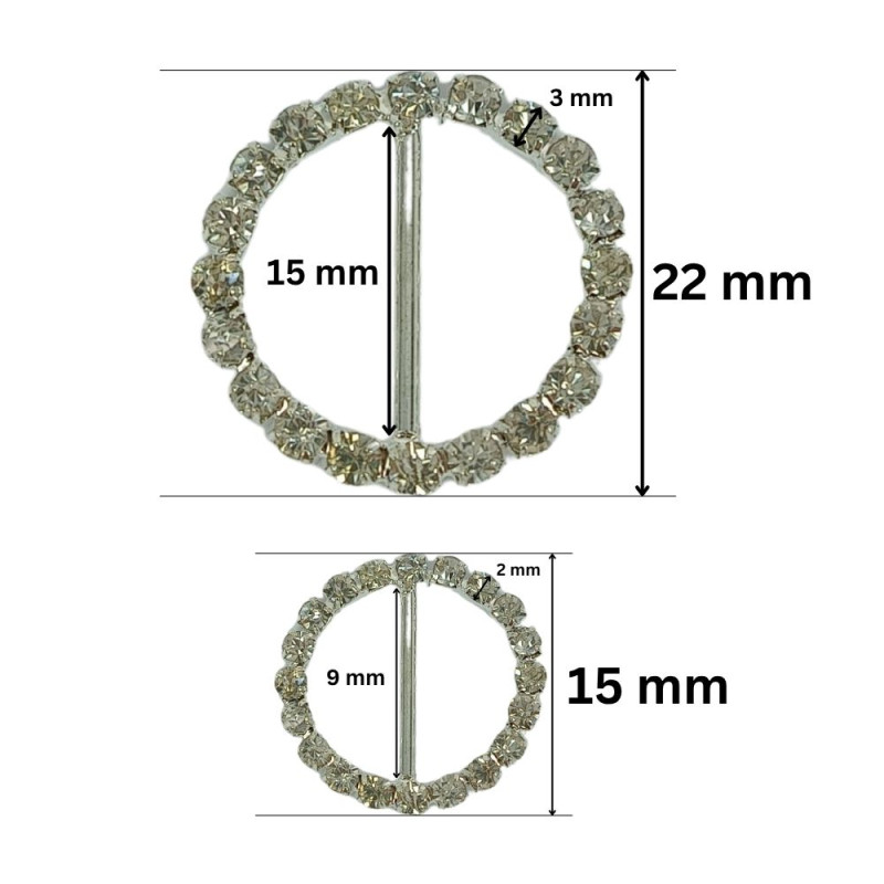 PREMIUM Metalna šnala / 9 mm / 15 mm PREMIUM Metalna šnala / 9 mm / 15 mm