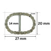 PREMIUM Metalna šnala / 14 mm