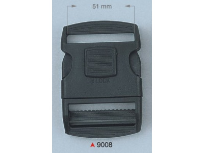 Plasticna kopca 51 mm 9008