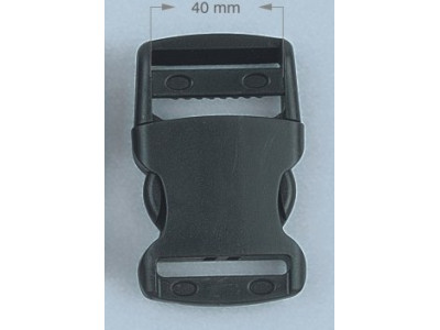 Plasicna kopca 40 mm 9012