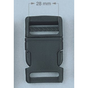 Plasicna kopca 28 mm 9014