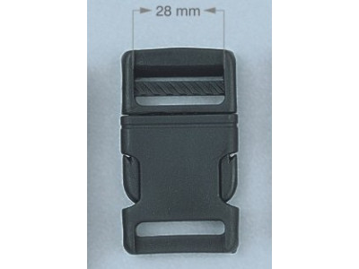 Plasicna kopca 28 mm 9014