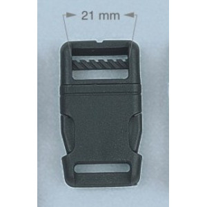 Plasticna kopca 21 mm 9016