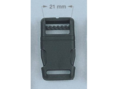 Plasticna kopca 21 mm 9016
