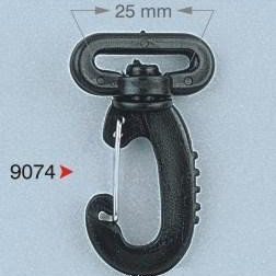 Plasticni karabinjer 25 mm 9074