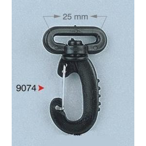 Plasticni karabinjer 25 mm 9074