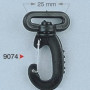 Plasticni karabinjer 25 mm 9074