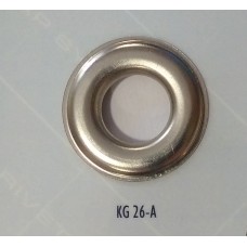 Metalna ringlica KG-26 ( 24.6 x 11.6 x 4.6 mm ) Pak - 100 kom